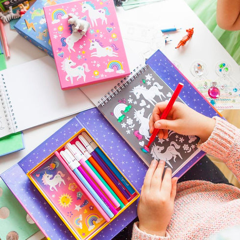 TIGER TRIBE - Colouring Set - Unicorn Magic